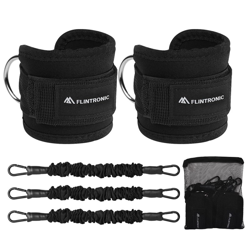 Flintronic Resistance Bands Set, Ankle Resistance Bands, Gym Cuffs with