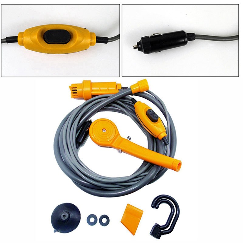 Car Shower Adjustable Water Volume Portable Outdoor Shower for Pet