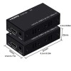 Unbranded 60M Extender RJ45 HDMI Network Extender 1080P Transmitter Receiver