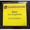 Guardhouse 25 Guardhouse 2x2 Tetra Snaplocks Silver Round 39mm Coin
