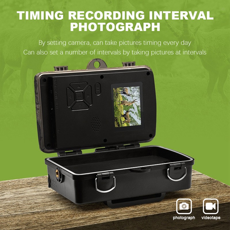 16MP High Definition 1080P Infrared Night Vision Monitoring Waterproof Hunting
