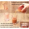 Shot Glass Measuring Cup 3 Ounce/90ML Liquid Heavy High Espresso