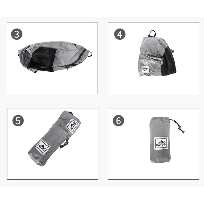Mochila plegable impermeable 20L ultraligera ACAGALA – Ideal para viajes