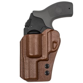 Tulster RATH IWB Kydex Revolver Holster fits: Smith & Wesson Bodyguard 1.9" .38 Special | Ambidextrous Inside The Waistband Appendix Concealed Carry