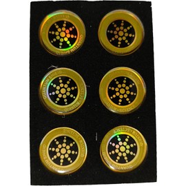 EMF Stickers Blocker Neutralize Shield Protection from Cell Phones cased and Electronic Devices WiFi 5G Tablets Laptops Computers TV Monitors(6 Pcs)