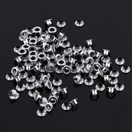 Estink Grommets Set 5mm Metal Eyelets Rivets Eyelets with Washers for Leather Craft Card Decoration Grommets with Washers