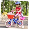 Garneck Children Bicycle Basket Bike Handlebar Bell Bicycle Front Basket