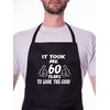 Print4U 60th Birthday It Took 60 Years BBQ Cooking Funny
