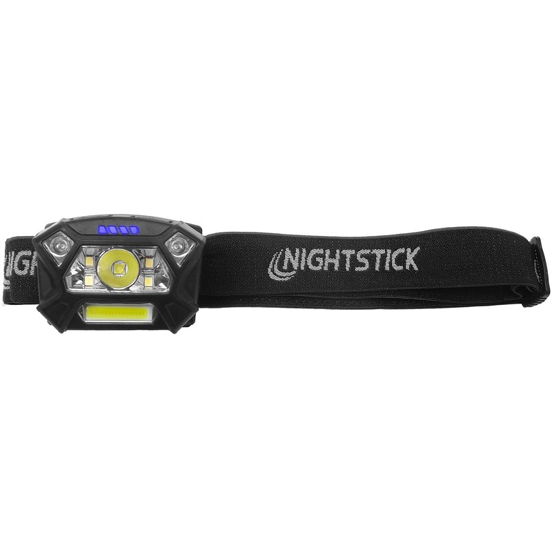 Nightstick NSP-4400B Dual-Light Headlamp w/Motion Sensing Activation - 3 AAA