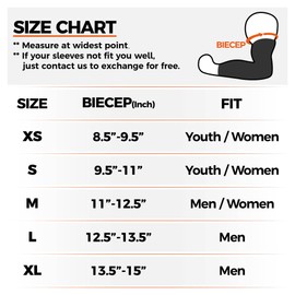 COOLOMG Football Arm Forearm Pads Padded Elbow Sleeves for Baseball Basketball Adult Youth Black S