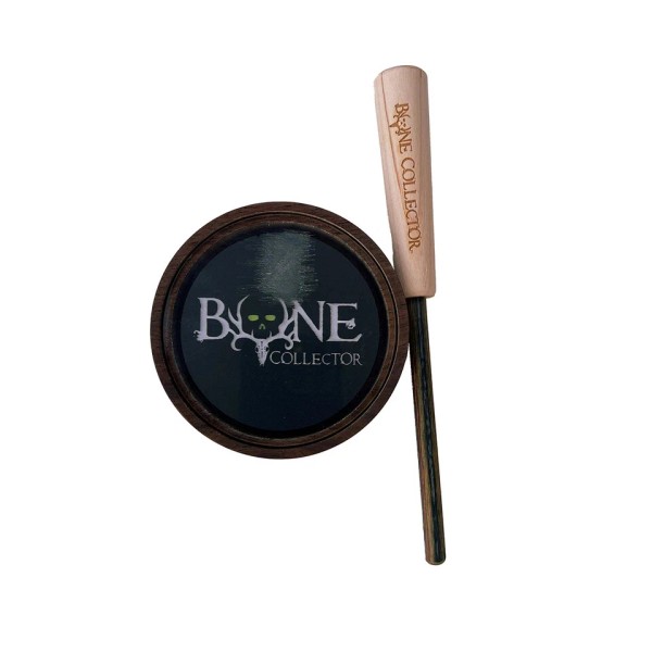 Bone Collector FANS UP Friction Walnut Pot Turkey Call Glass