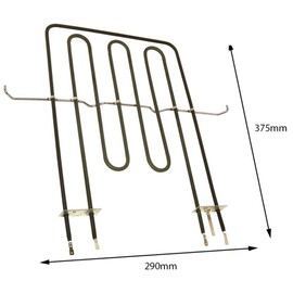 Oven Grill Element: Hotpoint Ariston, Hotpoint, Indesit upper oven grill cooker element OL= xxxmm IDW= xxxmm TC= xxmm PW= xxmm PL= xxmm HSC= xxmm TL= xxmm Wattage - xxxxW: Click <a></a>