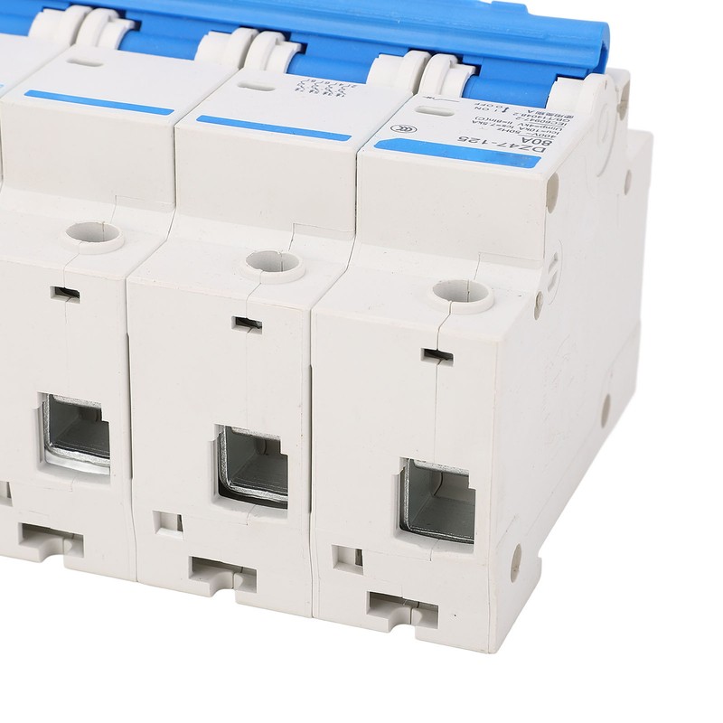 Rail Mount Circuit Breaker 4 Pole 400V 80A Versatile Safety