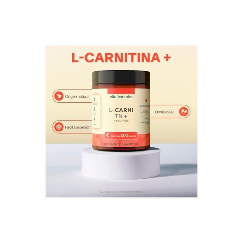 Vital Botanics L-Carnitina CLA Cetonas Vinagre de Manzana