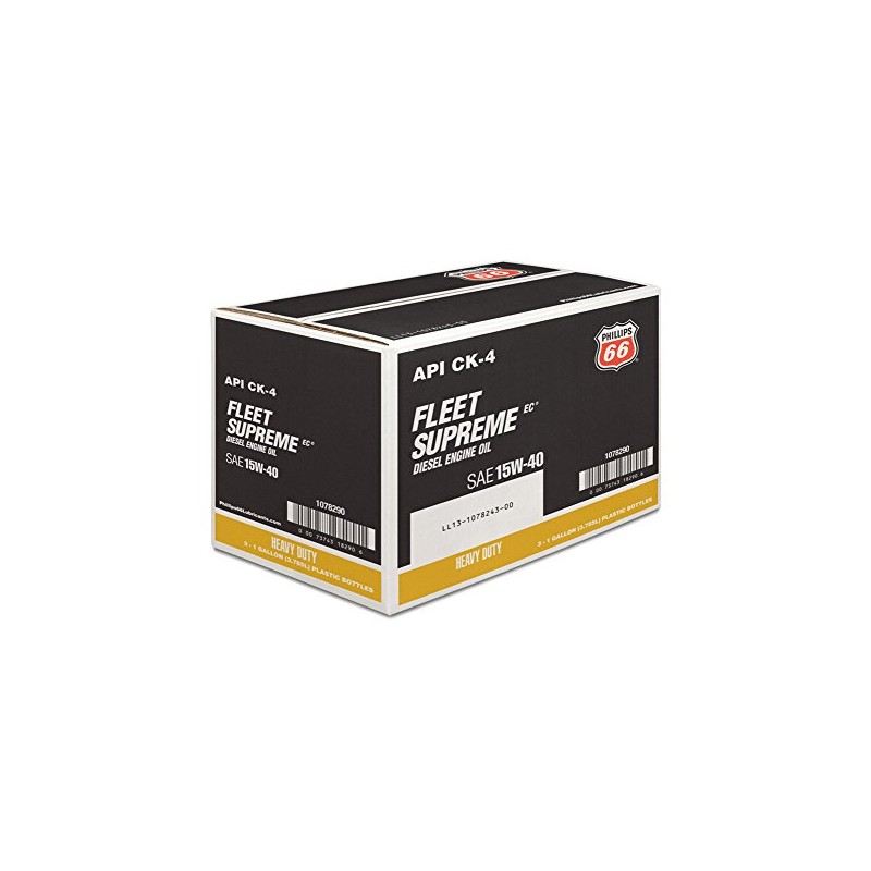 Unknown Phillips 66 1078290-3PK Diesel Engine Oil (Fleet Supreme EC-