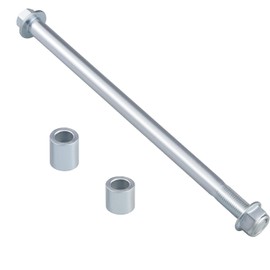 Amavoler 12mm 210mm Rear Wheel Axle With Spacers For Pit Dirt Bike Moped Scooter QUAD ATV Mini Bike Parts