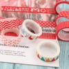 Feelava Christmas Washi Tape, 10 Rolls Christmas Masking Tape Set,
