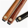 3Pcs Rubber Cue Butt Protectors, Black Pool Cue Stick Rubber