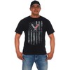 JH DESIGN GROUP Men's Chevy Corvette T-Shirt C8 American Flag