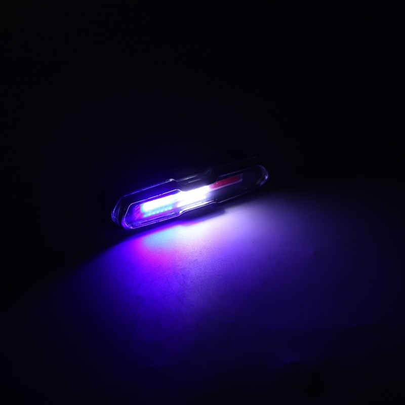 Bike Tail Light 3 Colors Waterproof USB Rechargeable Bike Rear