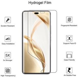 MEMELOKA Screen Protector for Honor Magic 7 Lite/Magic7 Lite 5G/Honor 200 PRO, [Pack of 2] HD Anti-Scratch Flexible Soft TPU Film, High Sensitivity and Bubble-Free Screen Protector