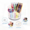 Fab Glass and Mirror Clear Acrylic Pen Holder – Multi-Function