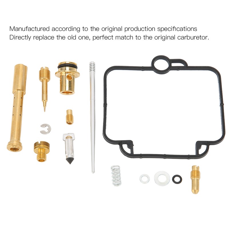 14Pcs/Set ATV Carb Carburetor Repair Rebuild Kit Replacement for Yfm600