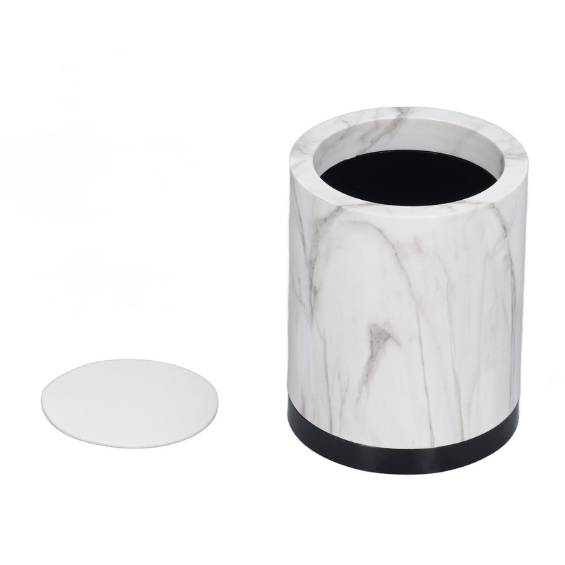 Marble Pattern Pen Holder Beautiful Marble Pattern Anti Slip ABS