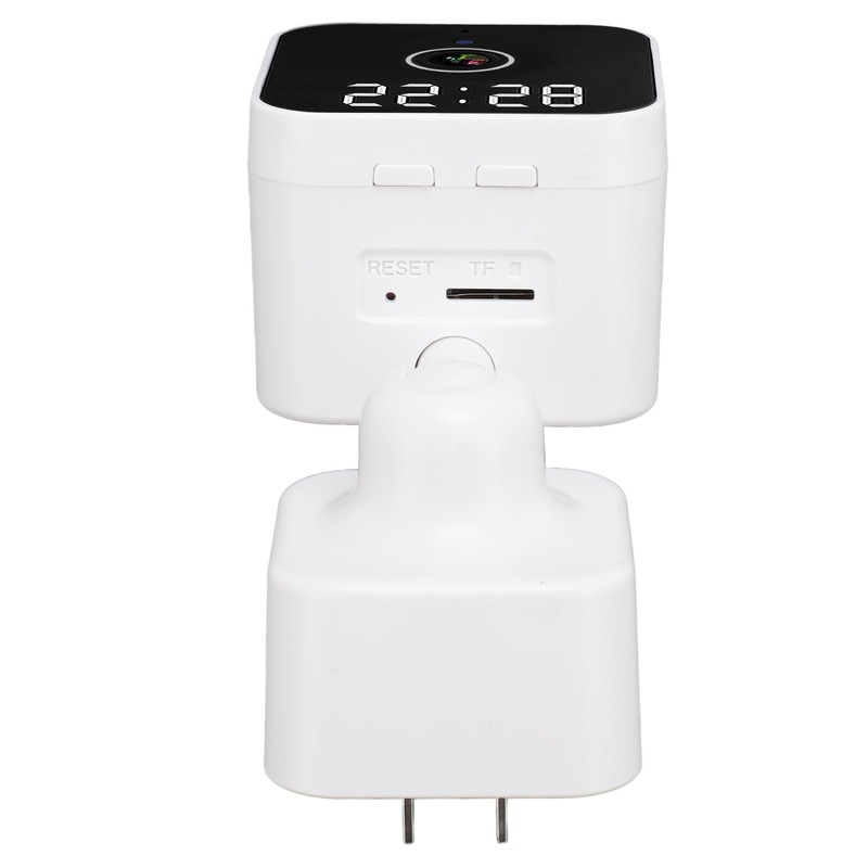 Indoor Security Camera with Clock 2.4G WiFi Wireless HD 3MP