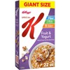 Kellogg's Special K Fruit and Yogurt Breakfast Cereal, Good Source