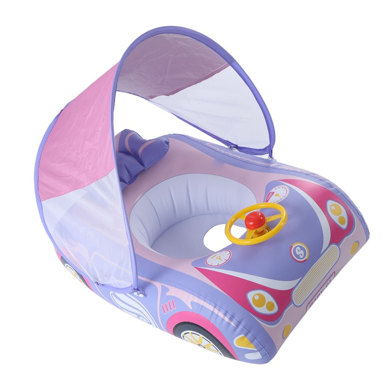 Baby Inflatable Swimming Float Car Shape Ride On Pool Float