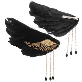 Healeved Hair Accessories for Girls Plume Hair Clips Large Hair Clips Teen Girls Hair Clip Wedding Hair Clips for Bridal