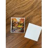 Unbranded Autumn Maple Cottage Dollhouse Miniature Stained Glass Window Film