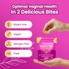 KITTYQUEEN Slippery Kitty Feminine Probiotic and Moisture Gummies, Pineapple Flavor,