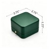 MTJYQYF 2 Slots Jewelry Ring Box - Engagement Ring Box