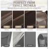 NICECNC Motorcycle Brown Leather SaddleBags Panniers For Honda Shadow VLX1300