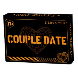 TNCDJKPA 50 Couples Game Cards for Date Night,Romantic Relationship Card Games,A Question Card Game for Couples,Meaningful Conversation Cards,Game Cards to Deepen Connection & Build Relationships