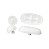 Plumb Pak PP836-41 Snap-In Universal Fit Toilet Seat Bumper Set,