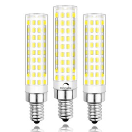 TZHILAN E12 Led Bulbs 100 Watt Equivalent, Dimmable Chandelier Light Bulbs 6000K Cool White 1100 Lumen for Ceiling Fan Pendant Lighting Salt Lamp,3 Pack