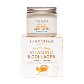 Lanocreme Energizing Vitamin C & Collagen Night Cream