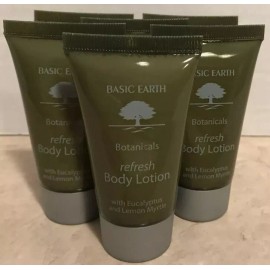 Basic Earth Botanicals Refresh Body Lotion Eucalyptus & Lemon Myrtle Lot Of 6