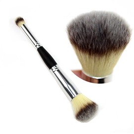 zalati Foundation Brush, 2 in 1 Double Sided Makeup Brush Tool Cosmetic Essential Powder Blush Multipurpose