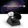 1.25" 90 Degree Diagonal Adapter Inverted Image Prism Zenith Mirror
