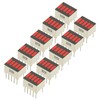 10pcs LED Red Bargraph 5 Segment LED Display 5 LED