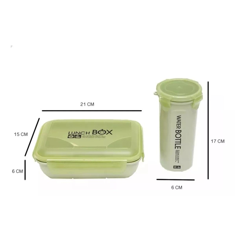Kai Xin Lunch Box Toper Contenedor De Alimentos Con Vaso