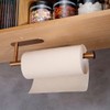 YUNTUOO Paper Towel Holders for Kitchen Adhesive Paper Towel Holder