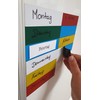Magnetic Labels 30 x 100 mm, Yellow, Pack of 50