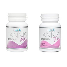 Linnia  Jannis Forte 30 caps  Jannis Fem 30 caps  Suplementos Alimenticios Apoyo metabolico y energia Vitamina B12 Fibra y Linaza                     
