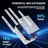 WiFi Extender Signal Booster,WiFi Extender, 5G WiFi Booster with 1200Mbps