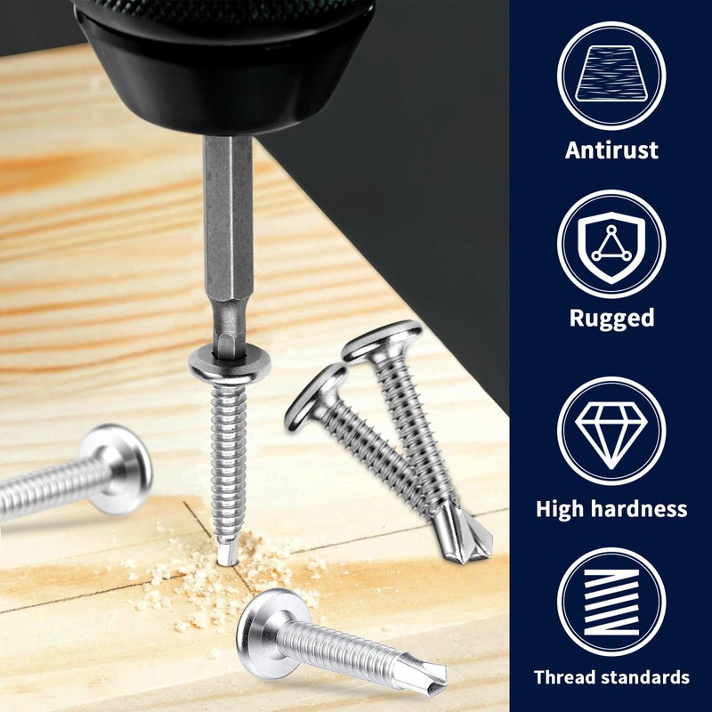 Self-Tapping Screws 410 Stainless Steel 5.5 x 25 mm Self-Tapping